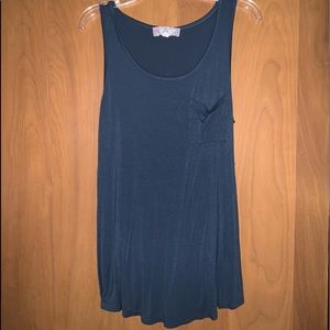 Pocketed baby blue tank top!!!